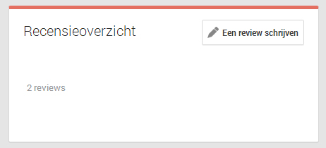 Recensies op Google Plus